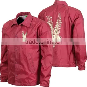 Printed Coaches Jacket, Custom Printed Coaches Jacket, Logo Printed Coaches Jacket thumbnail-1