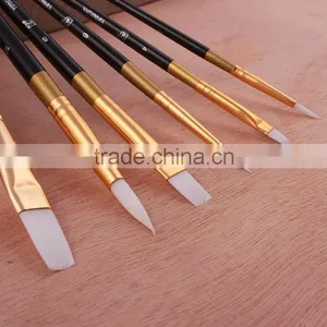 6pcs Wholesale Professionnal Artist Paint Brush For Oil Painting thumbnail-2