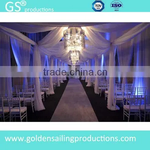 Aluminum Portable Pipe and Drape Kits for Decoration Quality Choice thumbnail-1