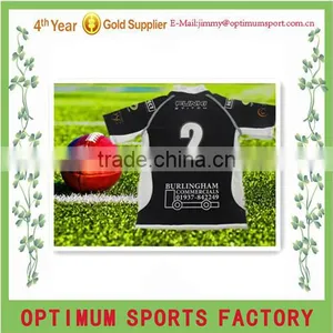 100% Polyester Sublimation Custom Rugby Jerseys thumbnail-2