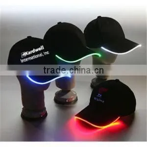 EL Light Cap, Hats With El Lights, Custom El Light Hats thumbnail-1