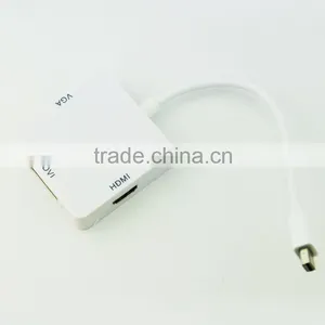 Wholesale Mini Displayport to Hdmi Dvi Adapter for tv thumbnail-5
