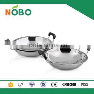 Eco -friendly Stainless Steel Woks With Best Price thumbnail-4