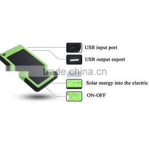 2016 Outdoor Multi Functional USB Solar Mobile Power Supply Waterproof & Shockproof Camp Equipment Manufacturer Supplier thumbnail-1