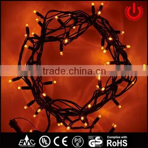 Christmas Decoration Amber LED String Lights thumbnail-1