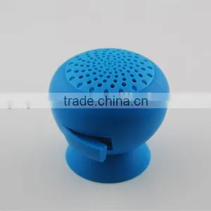 Mushroom Mini Handfree Stereo Silicon Bluetooth Speaker With Suction Cup thumbnail-2