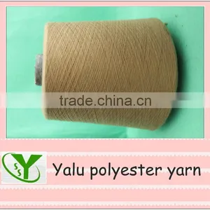 NE 30S/1 100% Polyester Color Yarn for Weaving and Knittng thumbnail-4