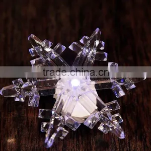 Xmas 1LED Snowflake Sucker Light thumbnail-1