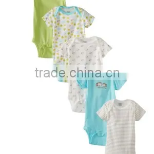 Custom Unisex Cotton Newborn Baby Five-pack Variety Onesie Quality Choice thumbnail-2