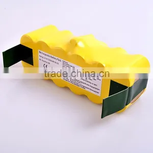 14.4V NiMH Replacement Battery Pack for IRobot Vacuum Cleaner Roomba 500 With 3,000mAh Capacity thumbnail-1