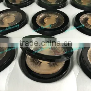 100% Siberian Luxury Mink Fur Strip Eyelashes thumbnail-3