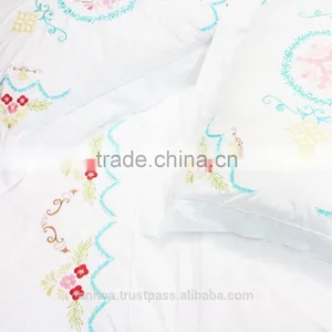 Wholesale Luxury Egyptian Cotton Bedding Set With Embroidery thumbnail-2