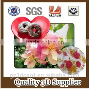 2015 Factory Supply Creative Lenticular PP/PET 3D Table Mat With Four Color Printing thumbnail-1