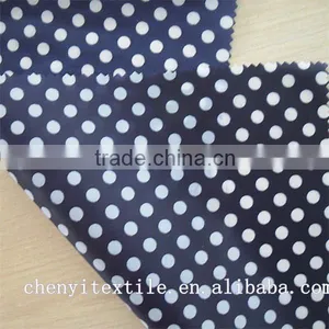 High Quality Taffeta Black and White Print Fabric thumbnail-1