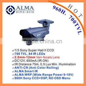 1/3 SONY EFFIO-E 700TVL VARI-FOCUS LENS CAMERA thumbnail-1