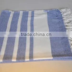Wholesale Foutas Sarong Blanket Gym Spa Fitness Towel Shower Bath Accesories Bath Blanket Turkish Beach Towels thumbnail-2