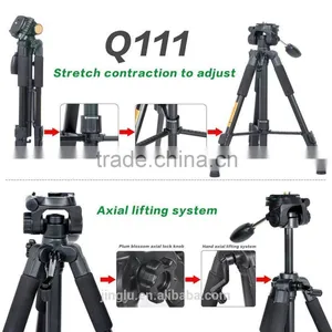 Q-111 Professional Stylish Camera Tripod &Ball Head for DSLR Camera thumbnail-2