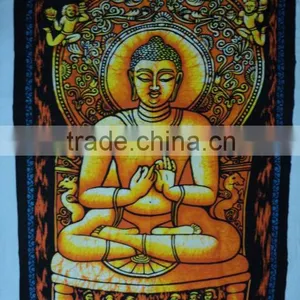 Indian Gods Batik Wall Hangings Shiva thumbnail-4