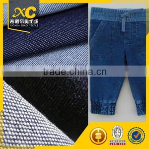 Knit Indigo Jeans 4 Way Stretch Denim Fabric thumbnail-1
