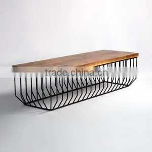 Reza Feiz Wooden Bench thumbnail-1