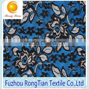Africa Selling High Elastic Double Color Lace Fabric for Clothing thumbnail-2