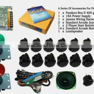 Indoor Arcade Game Jamma Multi Joystick Power Supply Button Loudspeaker Wiring Harness Games Part For Pandora Box 2 Game Board thumbnail-4