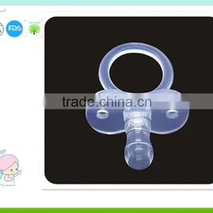High Transparent Custom Silicone Baby Pacifier Mold With Nipple Chain thumbnail-1