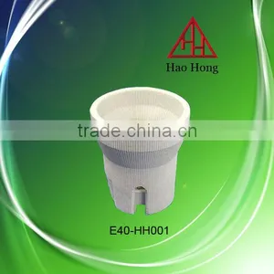E40 Lamp Socket Haohong Porcelain Lamp Holder/lamp Base/light Accessory/ceramic Lamp Holder/ Manufacturer/lamp Socket thumbnail-1