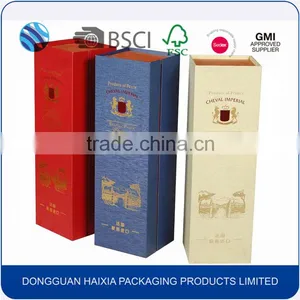 Factory Price Custom Logo Folding Empty Wine Glass Display Box thumbnail-1