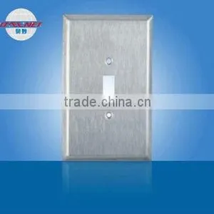 High Quality Steel Stainless Wall Switch Plate Cover thumbnail-1