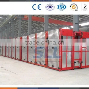 Zhengzhou Sincola SC200/200 Construction Elevator Manufacturer For Sale thumbnail-1