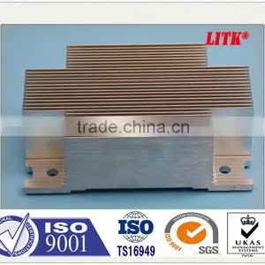 Aluminum Heat Sink Made by Extruding With CNC Machining 4000 Series thumbnail-2