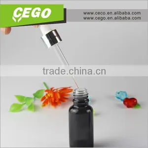 e Liquid Label Printing Gold Silver Plated Dropper Bottle With Paper Box thumbnail-5