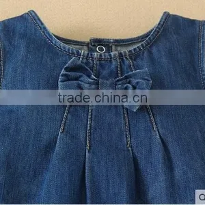 2015 LATEST DESIGN School Girl Cotton Jeans Skirt thumbnail-3