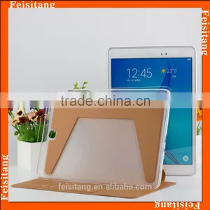 Newest Flip Tablet Leather Case Stent Holster Cover For Samsung Galaxy Tab a 9.7 T550 thumbnail-1