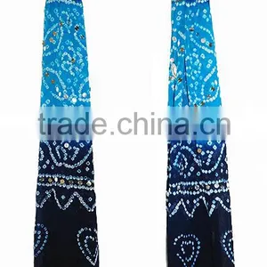 Handmade Rajasthani Tie Dye Fashion Stole Dupatta Wholesale Lot thumbnail-1