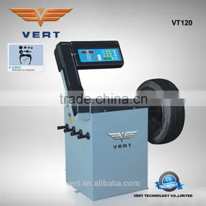 Hot Selling Self Calibration Car Wheel Balancer Tyre Balancing VT120 thumbnail-1