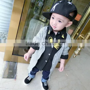 Casual Wear Kid Boy Clothing Autumn Fancy Designs Cotton Child Clothes thumbnail-1