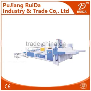 ZXJ Corrugated Carton Semi-automatic Folder Gluer Machine thumbnail-1