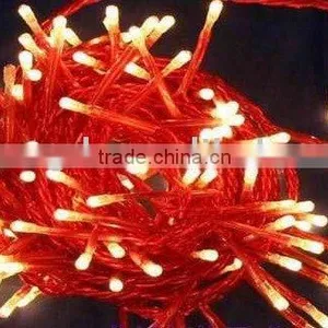 X' Mas Red Rope Led String Light thumbnail-1