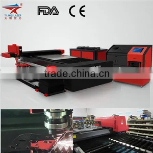 China New 1000W Fiber Laser Cutter Factory Advertising Billboard(TQL-MFC1000-2513) thumbnail-1