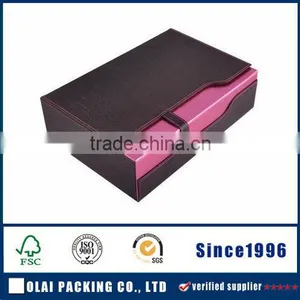 Up-market Luxury High End Leather Wine Box Made in China thumbnail-1