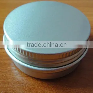 Aluminum Lip Balm Jar, Lip Balm Tin Can,safe Round Shape Can,metal Tin Box thumbnail-2