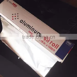 High Quality Alu. Foil Rolls for Wrapping Food thumbnail-1