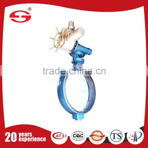 Butterfly Valves D371X-10 Supplier High Quality Wafer Soft Seal Gear Operated Wafer Center Line Wcb Butterfly Valve thumbnail-1
