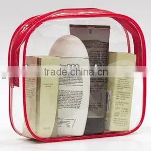 Clear PVC Heat Sealed Zipper Bag thumbnail-1