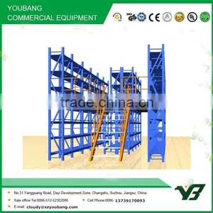 Hot Sell Best Price Heavy Duty Warehouse Multi-layer Mezzanine Floor System /steel Platform Shelves (YB-WR-C78) thumbnail-2