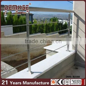 Canada Stainless Steel Outdoor Stair Railing for Wholesales thumbnail-1