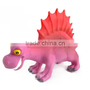 6pcs 10 Inch Cartoon Vinyl Soft Plastic Dinosaur Toys thumbnail-2