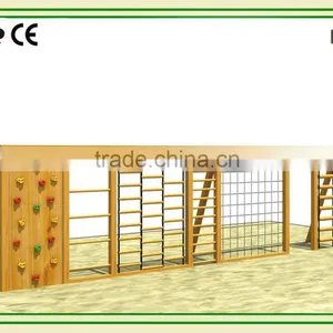 KAIQI GROUP High Quality Wooden Playground Equipment for Sale With CE,TUV Certification thumbnail-1